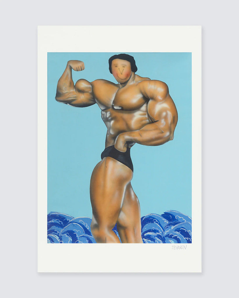 The Secret to Success by Evgen Copi Gorisek — mixed media available at Rowang Gallery