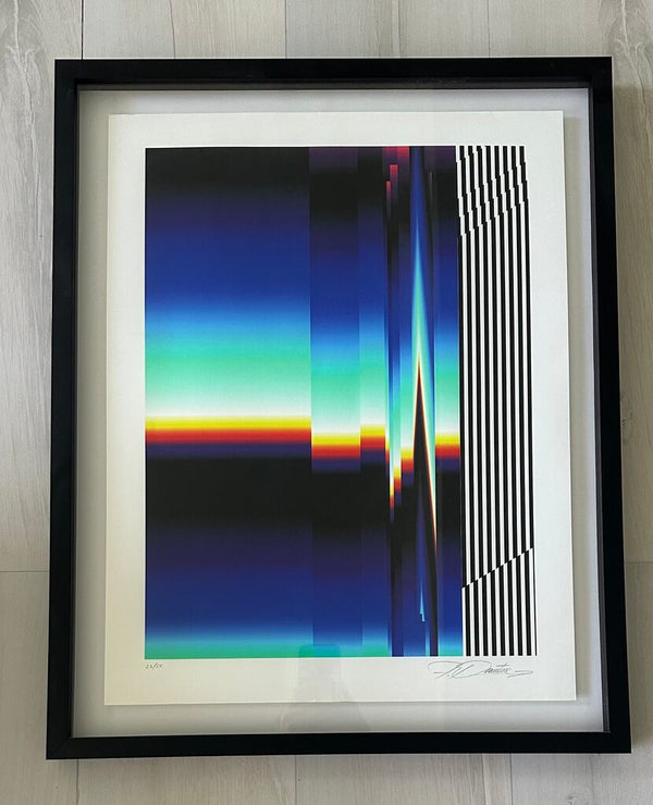 Chromadynamica 13 by Felipe Pantone — fine art print available at Rowang Gallery