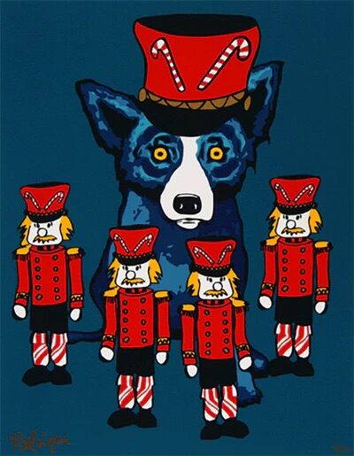 Soldier Boy by George Rodrigue — fine art print available at Rowang Gallery