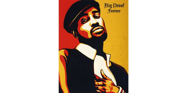 Big Proof Forever by Shepard Fairey — fine art print available at Rowang Gallery