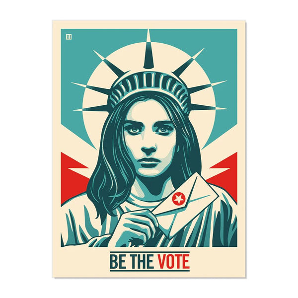 Be The Vote by Thomas Wimberly — fine art print available at Rowang Gallery
