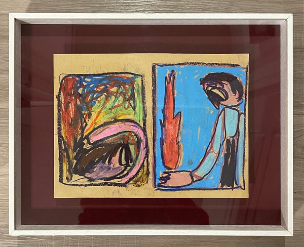 Gentle Creature 7 by Felix Treadwell — work on paper available at Rowang Gallery